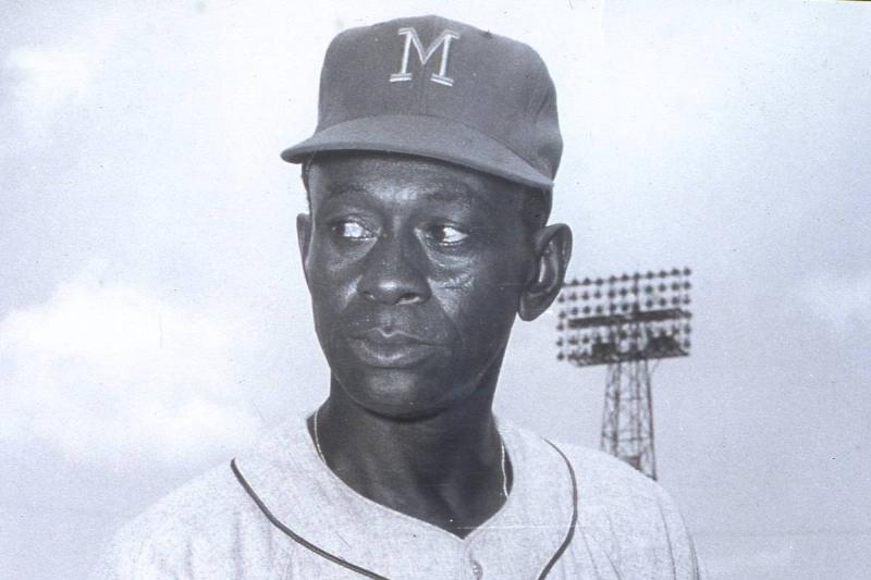 Satchel Paige Pitchiing Miami Marlins Satchel Paige Pitchiing Miami Marlins