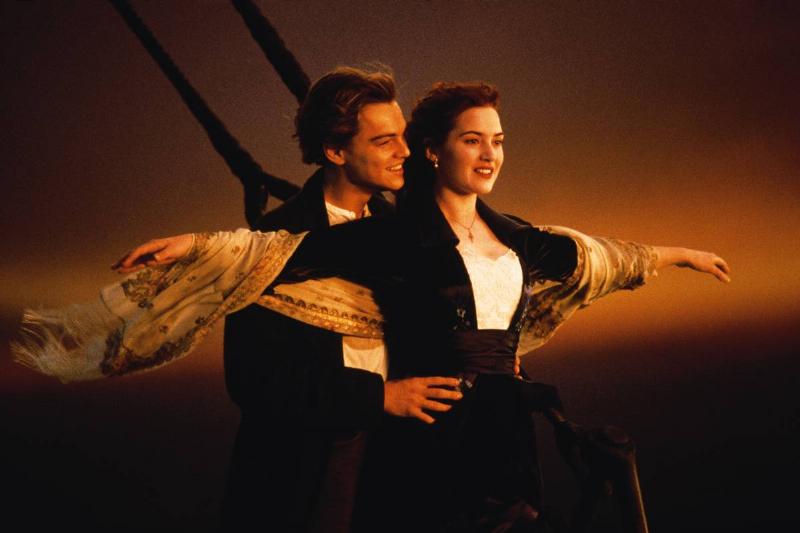 titanic titanic leonardo dicaprio and kate winslet