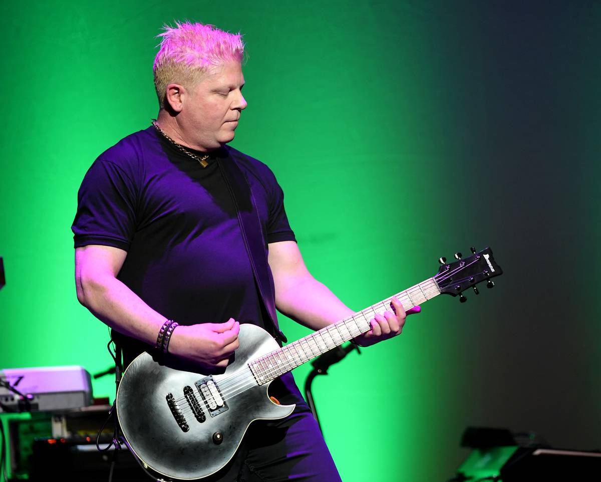 Dexter Holland performs at Cyndi Lauper And Friends: Home For The Holidays Benefit