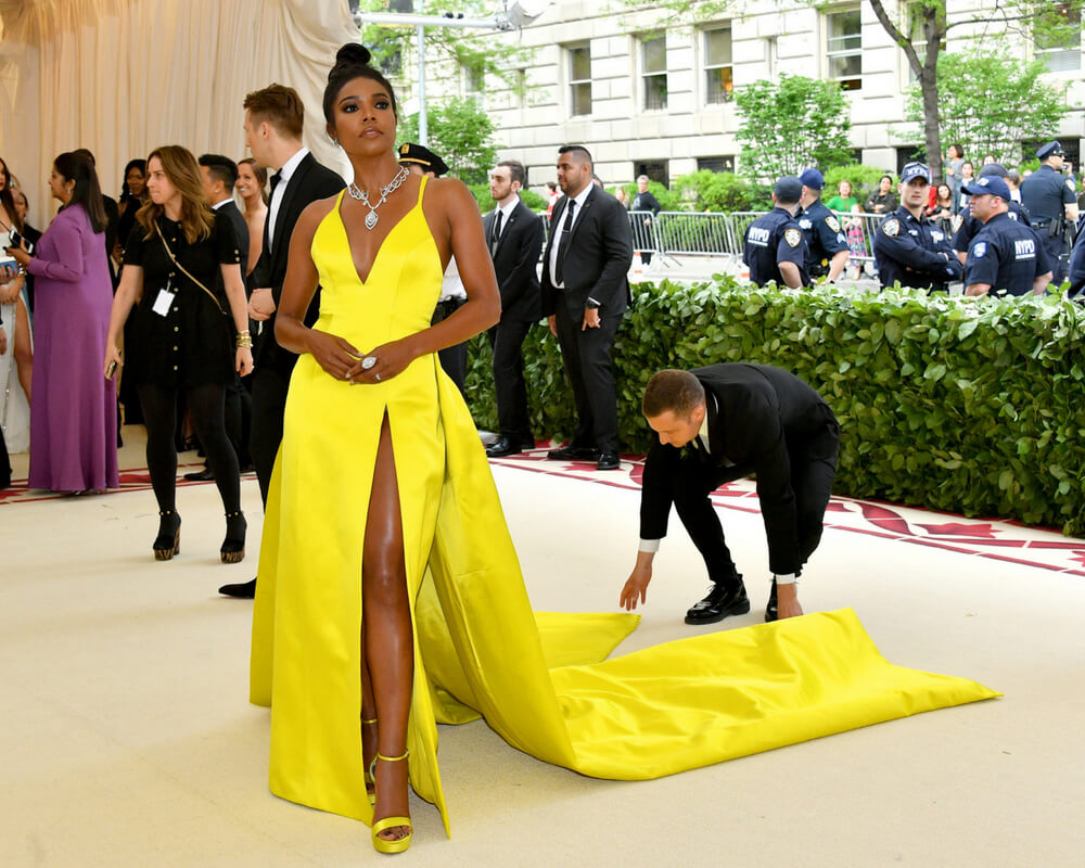 Gabrielle Union arrives at the Met Gala