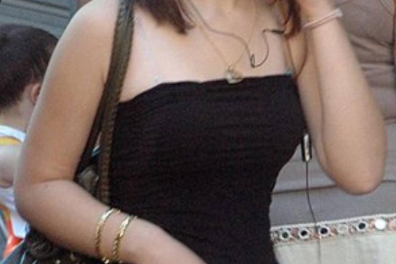 tube top woman wearing tube top