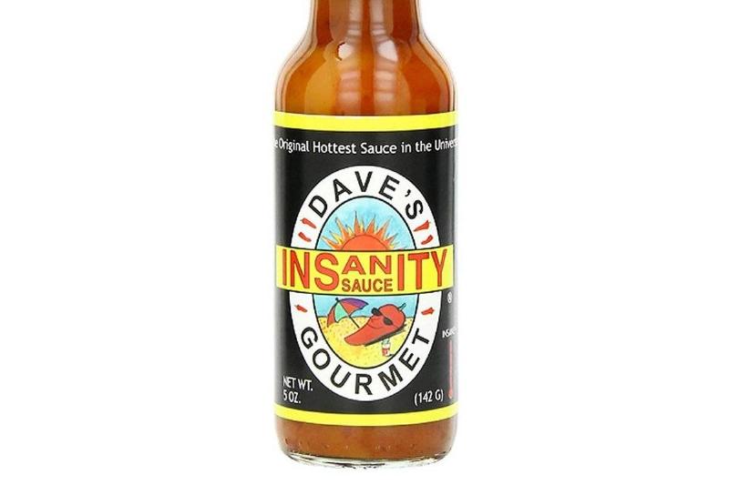 Bottle of Dave's Gourmet Insanity Hot Sauce Bottle of Dave's Gourmet Insanity Hot Sauce