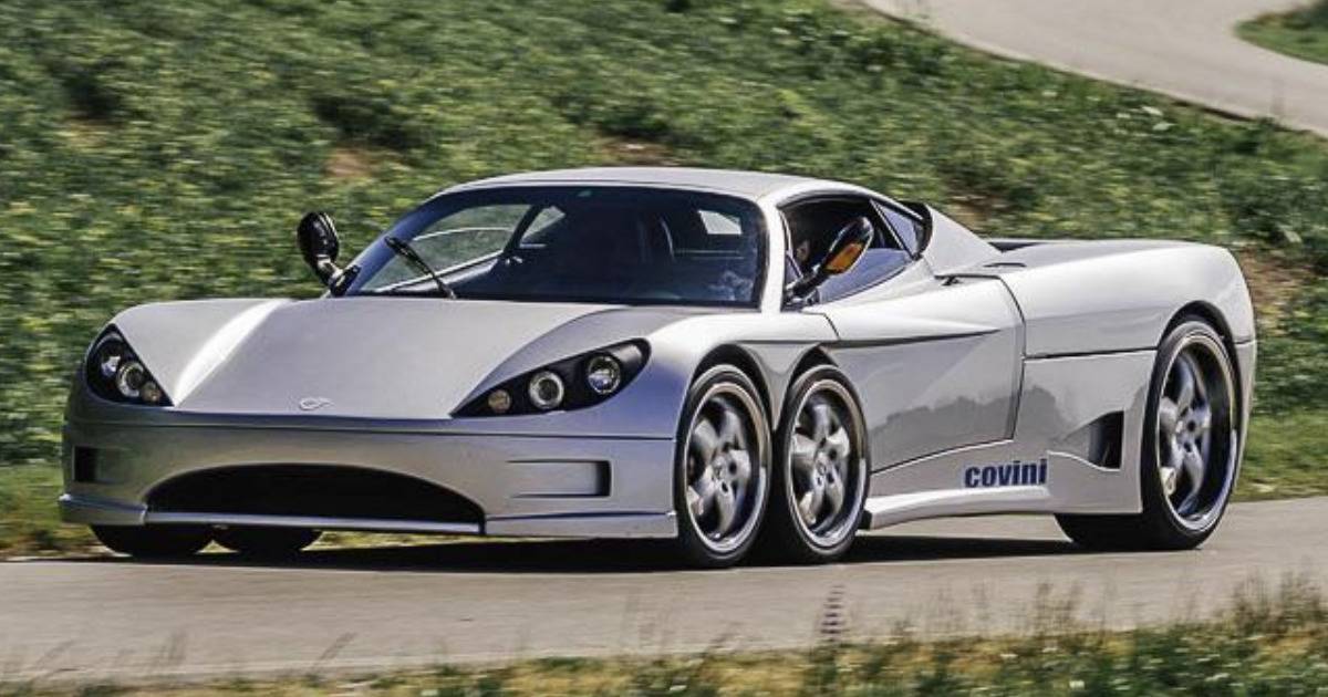 six wheeled car