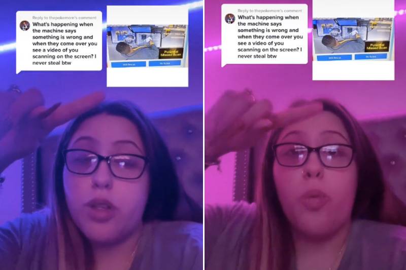 Screenshots Screenshots from TikTok comment about Walmart