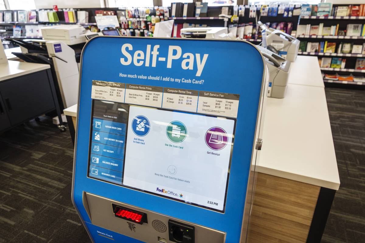 Self Check-out kiosk Miami Beach, Self Check-out kiosk at store