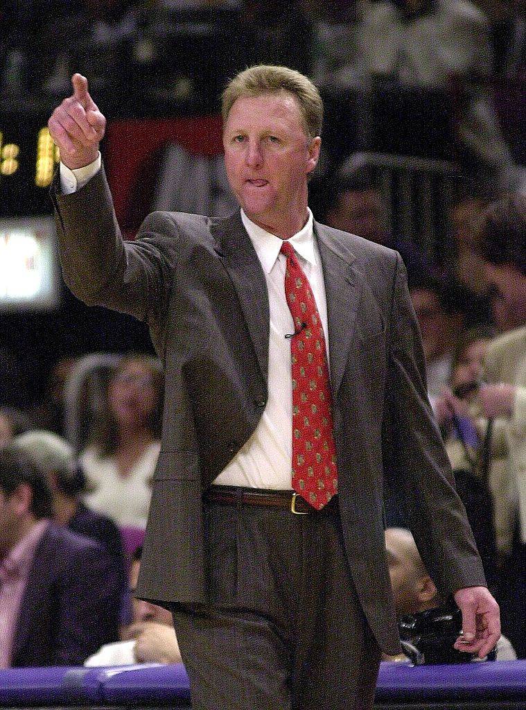 Larry Bird Indiana Pacers' Head Coach