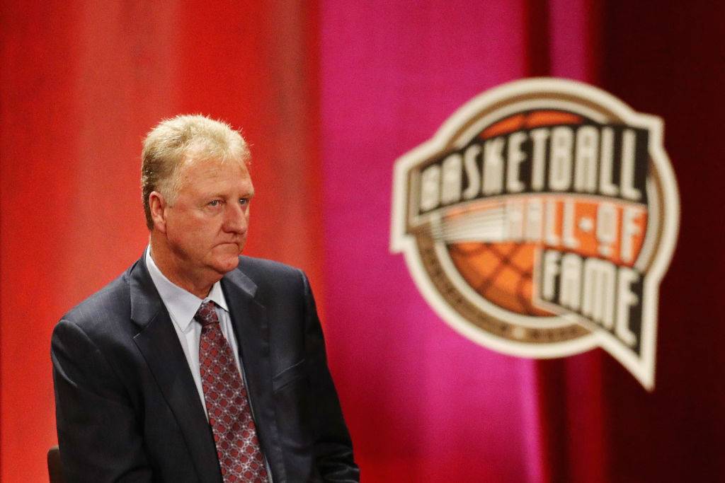 Larry Bird Hall of Fame induction