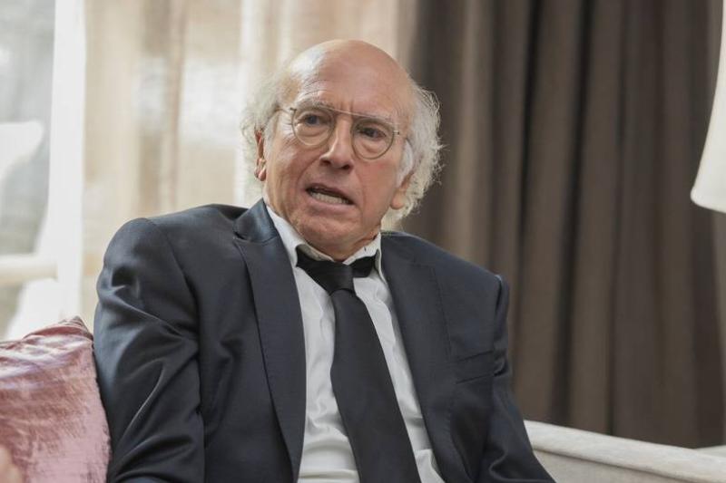 Larry David shrugging indignantly in Curb Your Enthusiasm Larry David shrugging indignantly in Curb Your Enthusiasm