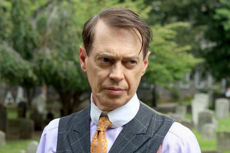 Steve Buscemi standing in cemetery as Enoch 'Nucky' Thompson in Boardwalk Empire Steve Buscemi standing in cemetery as Enoch 'Nucky' Thompson in Boardwalk Empire