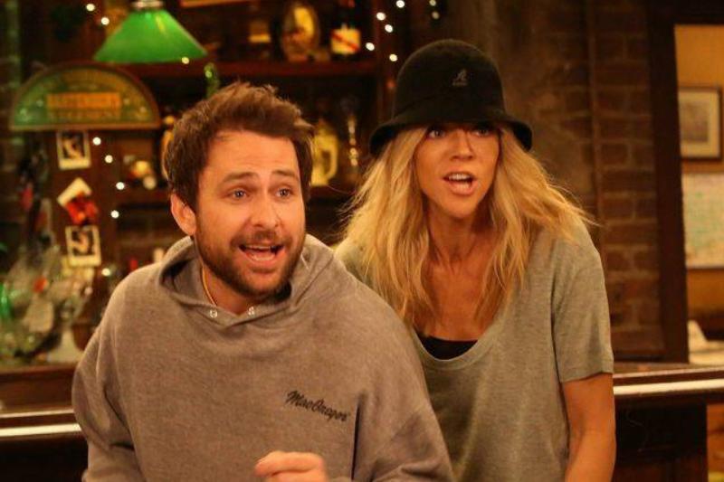The cast of It's Always Sunny In Philadelphia being excited about something The cast of It's Always Sunny In Philadelphia being excited about something