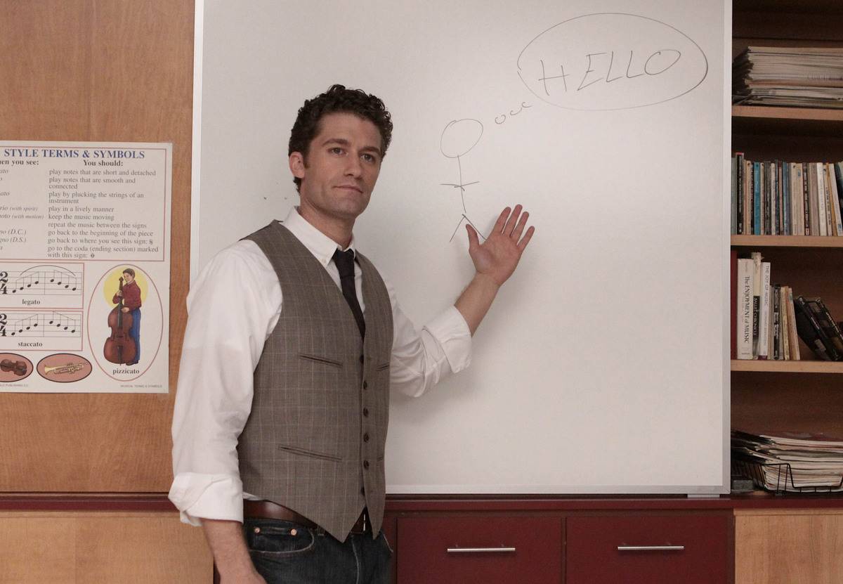 matthew morrison on glee