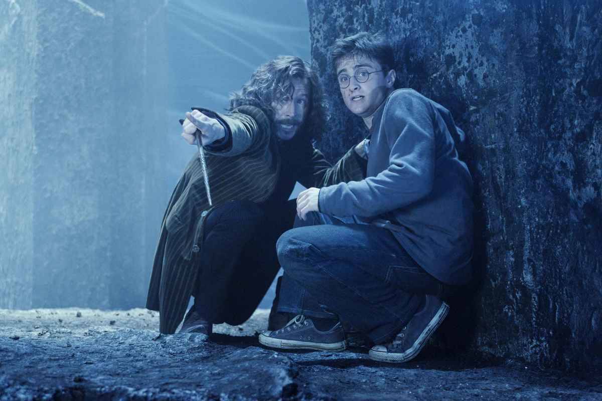 harry potter with sirius black in order of the phoenix