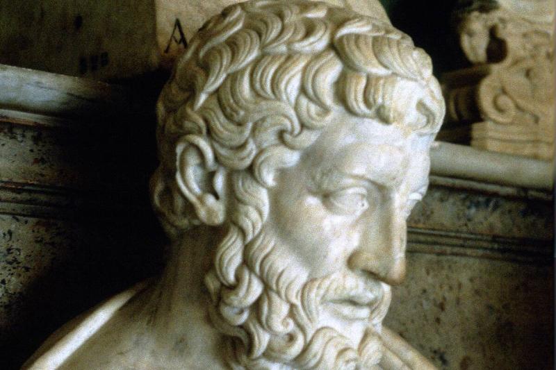Epicurus (341-271BC), Ancient Greek philosopher. Epicurus (341-271BC), Ancient Greek philosopher.