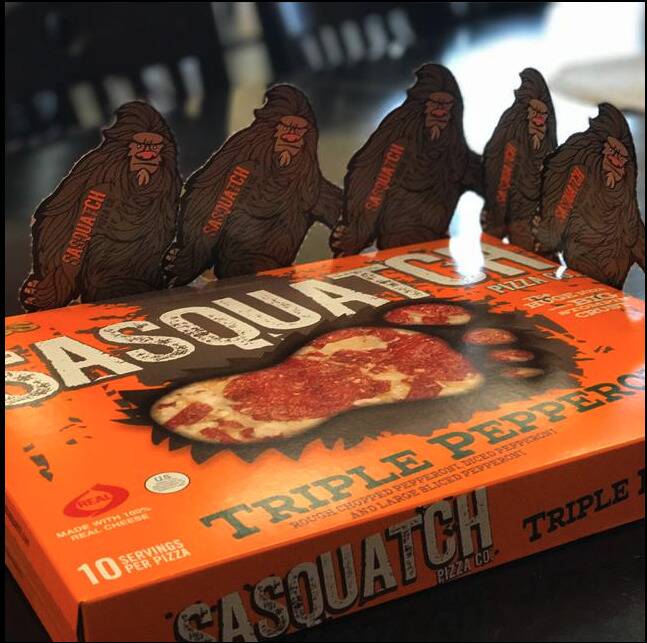 Sasquatch Triple pepperoni pizza