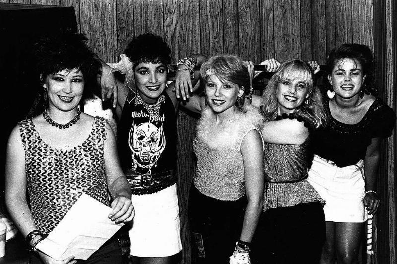 the go-go's 464685225 the go-go's black and white photos