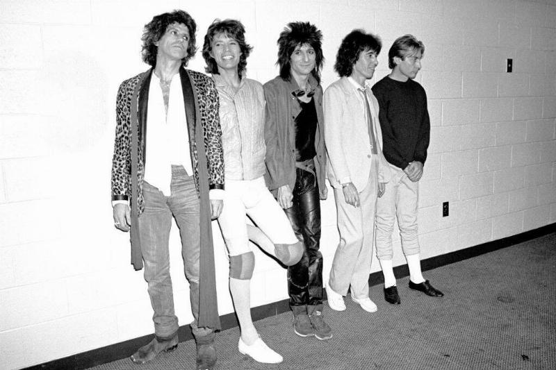 the rolling stones 1300355152 the rolling stones black and white photo