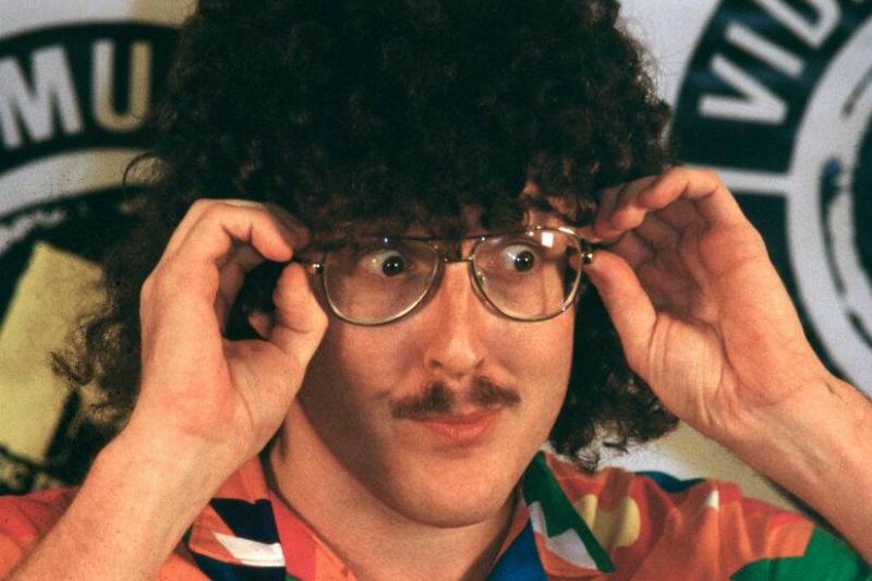 weird al 1323035480 weird al posing for a photo