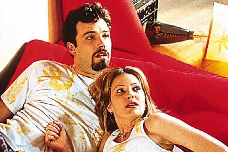 Ben Affleck and Joey Lauren Adams in bed as Holden McNeill and Alyssa Jones in Chasing Amy Ben Affleck and Joey Lauren Adams in bed as Holden McNeill and Alyssa Jones in Chasing Amy