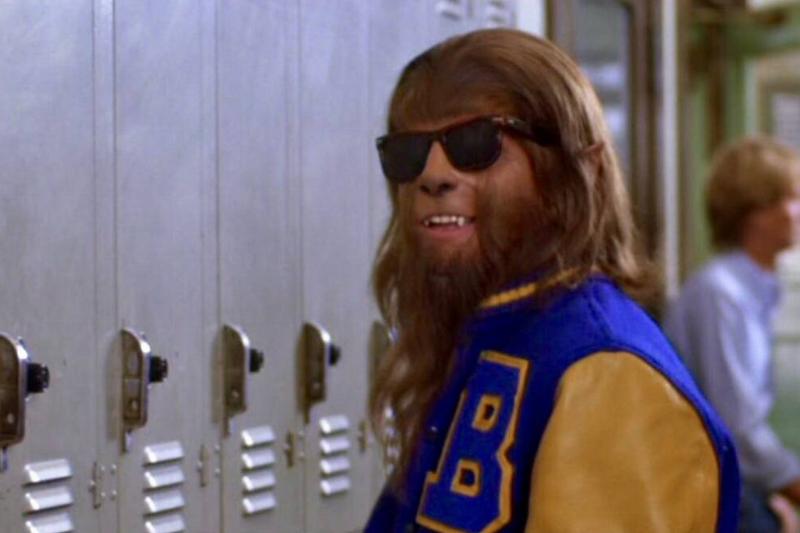 Michael J. Fox as Scott Howard in werewolf form in Teen Wolf Michael J. Fox as Scott Howard in werewolf form in Teen Wolf