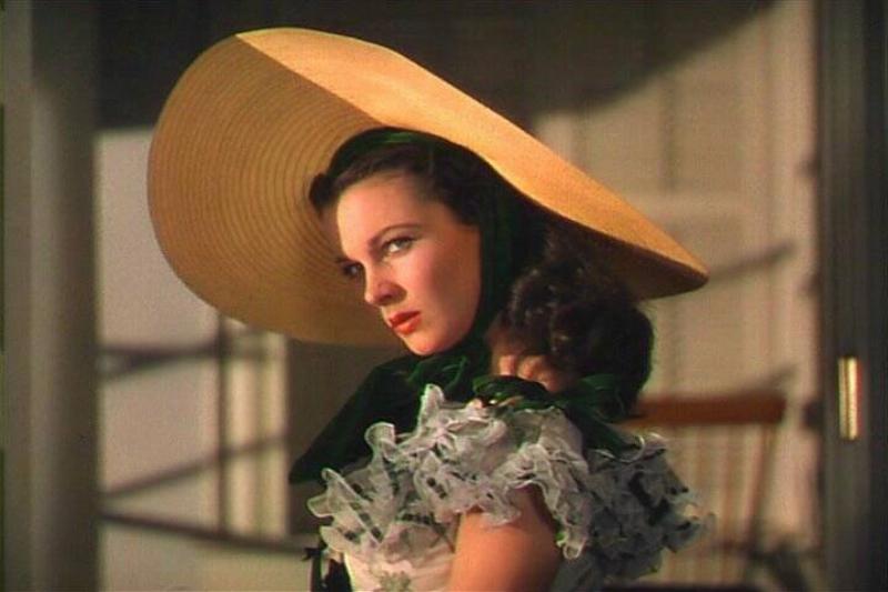 Vivian Leigh as Scarlet O'Hara in Gone With The Wind Vivian Leigh as Scarlet O'Hara in Gone With The Wind