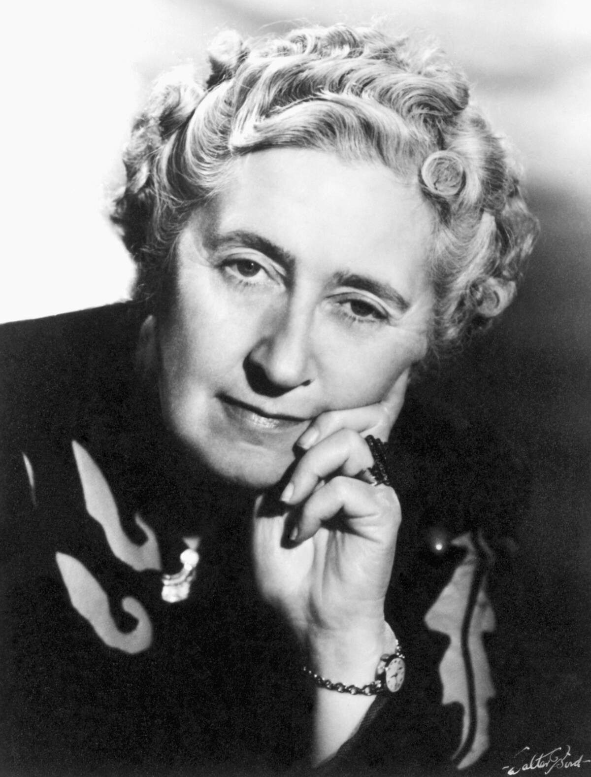 Author Agatha Christie