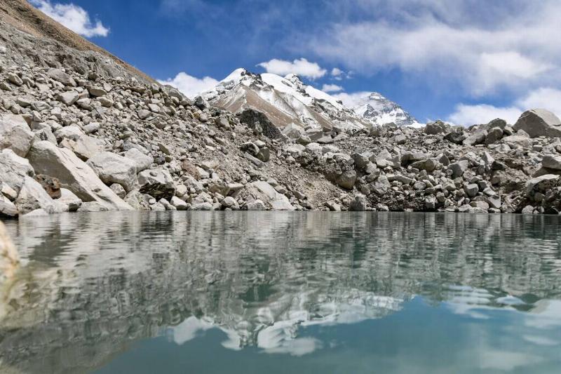 CHINA-TIBET-MOUNT QOMOLANGMA-RONGBUK GLACIER (CN) CHINA-TIBET-MOUNT QOMOLANGMA-RONGBUK GLACIER (CN)