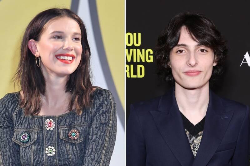 stranger things millie bobby brown and finn wolfhard