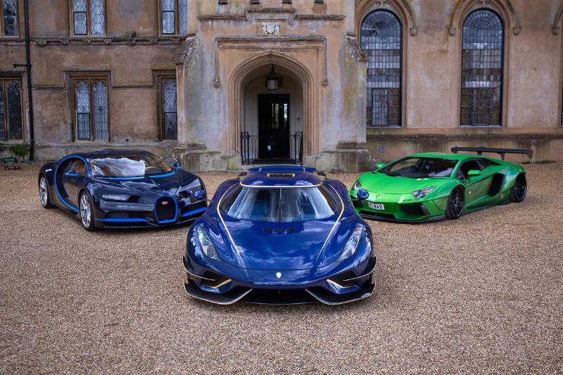 The Bugatti Chiron, Koenigsegg Regera and Lamborghini Aventador Liberty Walk... The Bugatti Chiron, Koenigsegg Regera and Lamborghini Aventador Liberty Walk...
