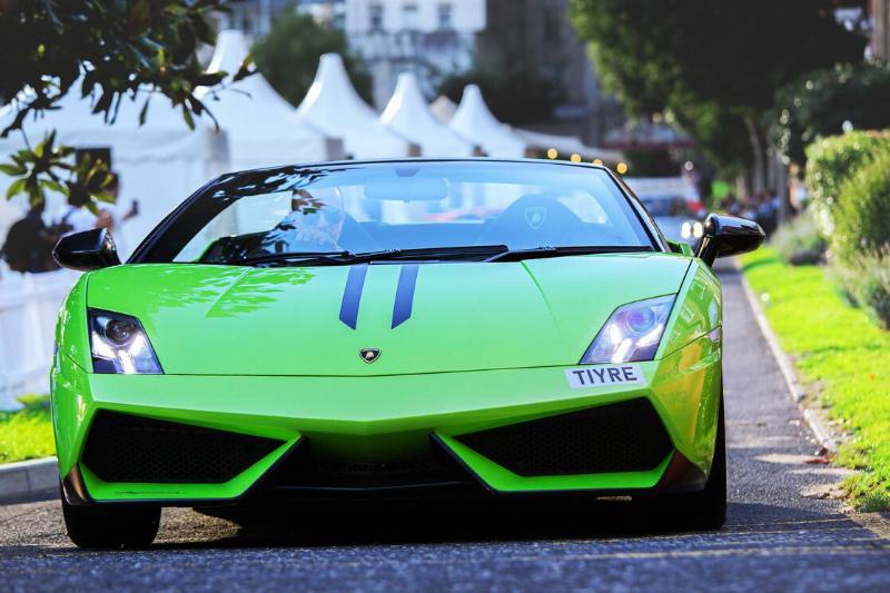 The Lamborghini Gallardo... The Lamborghini Gallardo...
