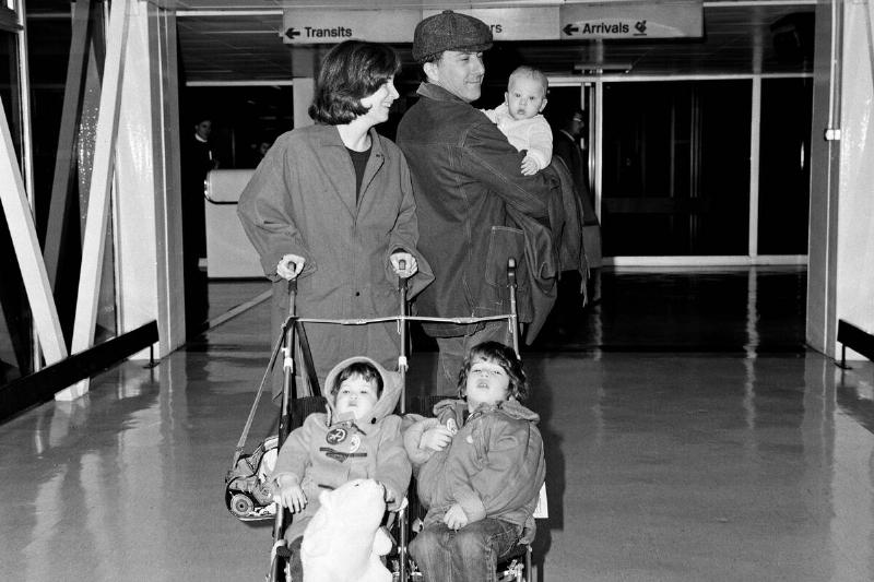 Dustin Hoffman and Family Dustin Hoffman and Family