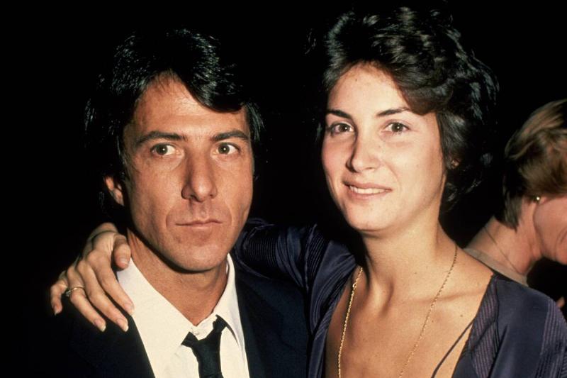 Dustin Hoffman and wife Dustin Hoffman and wife
