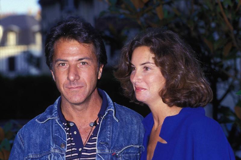 Dustin Hoffman et sa femme Lisa au Festival de Deauville en 1984 Dustin Hoffman et sa femme Lisa au Festival de Deauville en 1984