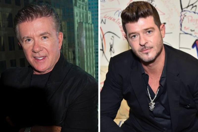 Alan and Robin Thicke Alan and Robin Thicke