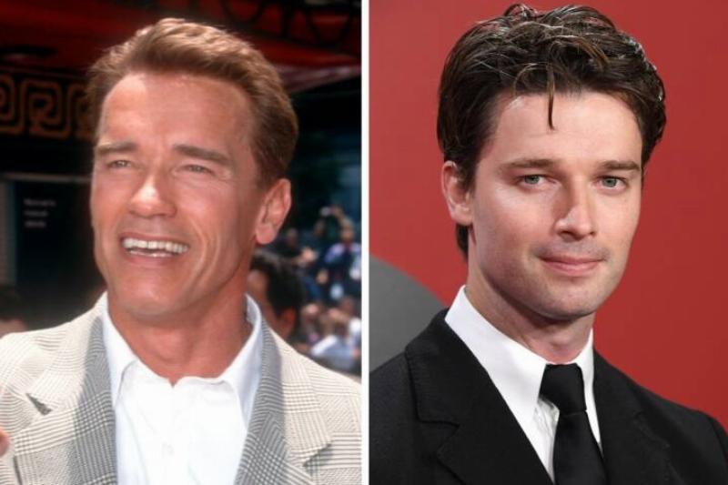 Arnold and Patrick Schwarzenegger Arnold and Patrick Schwarzenegger