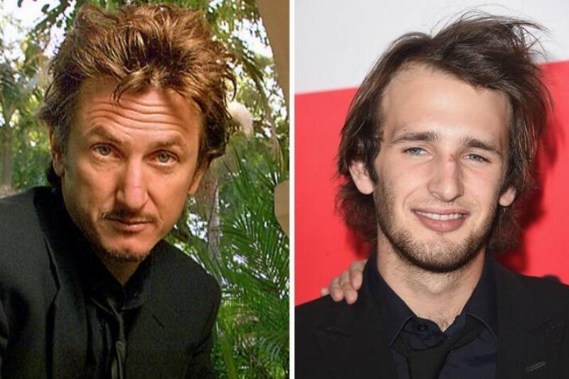Sean Penn and Hopper Penn Sean and Hopper Penn