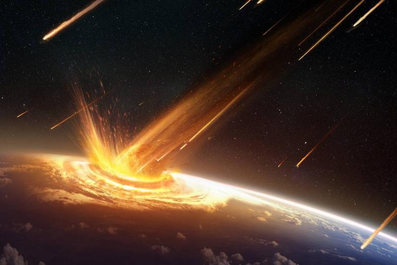 Asteroid Impact Illustration Asteroid Impact Illustration