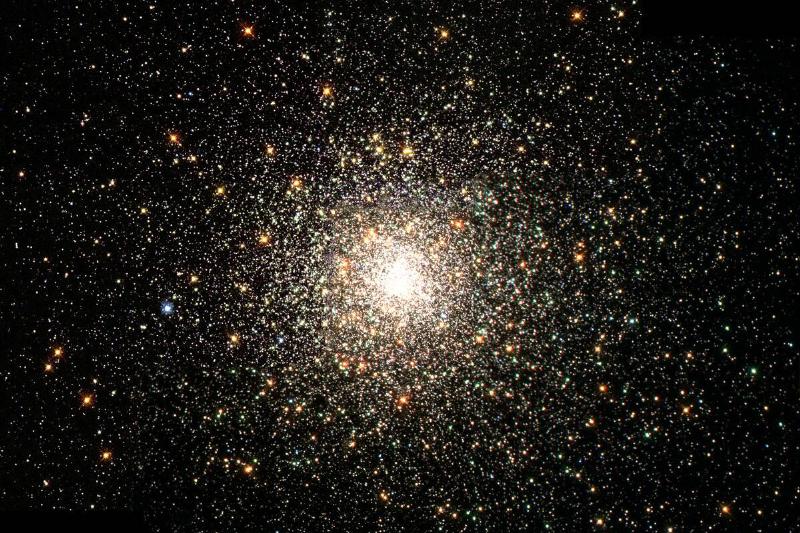 Hubble Space Telescope photo of spiral galaxy NGC 4414 Hubble Space Telescope photo of spiral galaxy NGC 4414