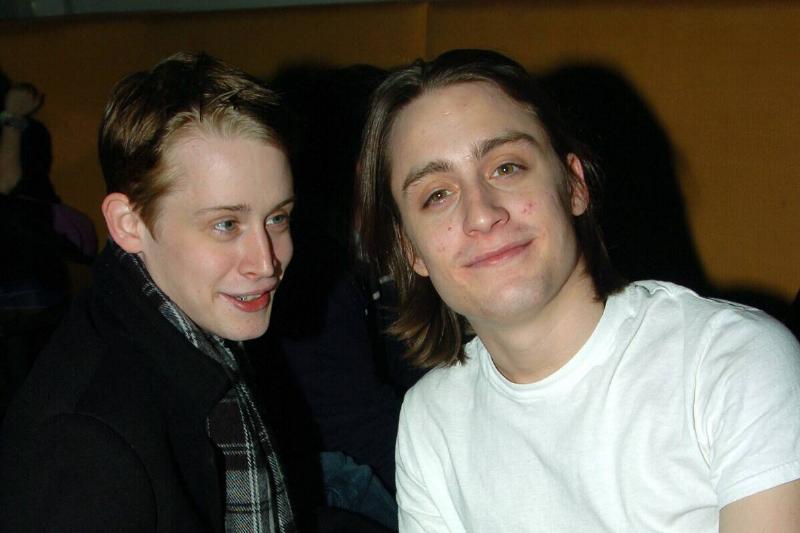 Macaulay Culkin (left) joins his brother, Kieran, at LINK Re Macaulay Culkin (left) joins his brother, Kieran, at LINK Re