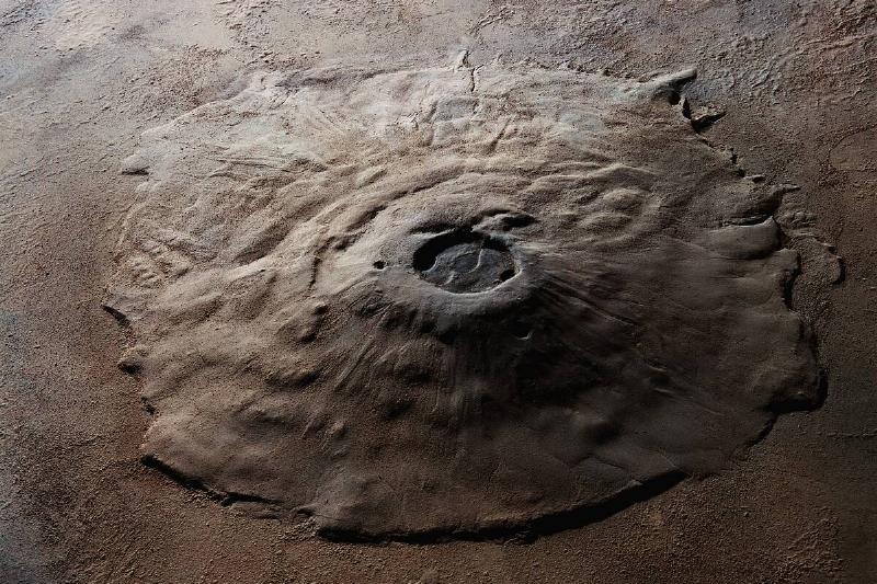 Olympus Mons Volcano on Mars Olympus Mons Volcano on Mars