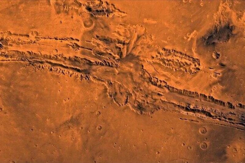 The Valles Marineris Canyon The Valles Marineris Canyon