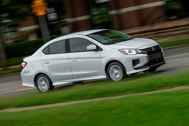 2024-mitsubishi-mirage-g4-driving-front-angle-carbuzz-1153011-1600 2024-mitsubishi-mirage-g4-driving-front-angle-carbuzz-1153011-1600
