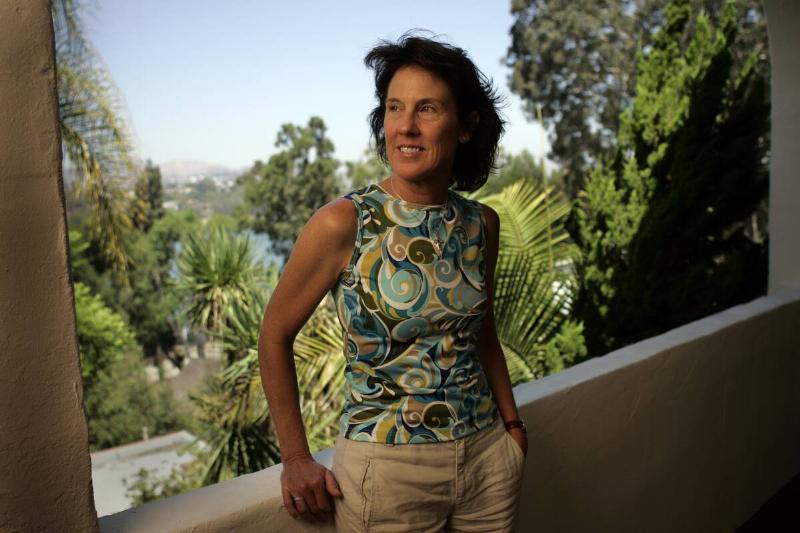 Elizabeth O Keefe, shown at her Los Angeles home, considers buying a retirement home in Hawaii. She