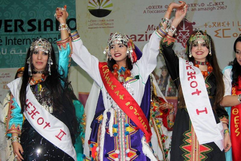 MOROCCO-BEAUTY-CONTEST-MISS AMAZIGH MOROCCO-BEAUTY-CONTEST-MISS AMAZIGH