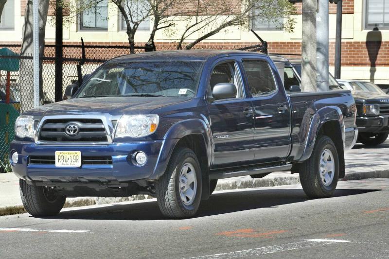 (4/20/05, Newton, MA) The Toyota Tacoma( Staff Photo Michael Fein. Saved in AdvFin ) (4/20/05, Newton, MA) The Toyota Tacoma( Staff Photo Michael Fein. Saved in AdvFin )