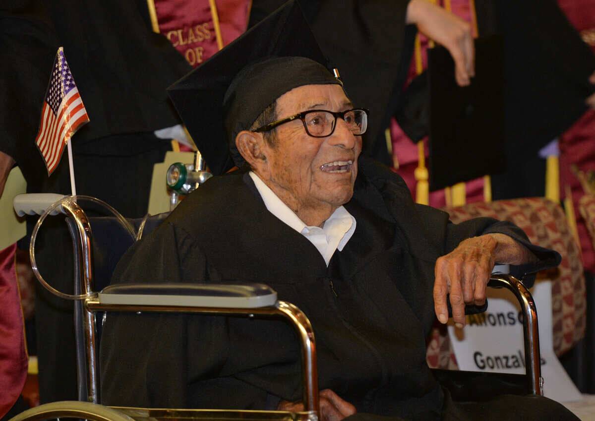 96-year-old college graduate