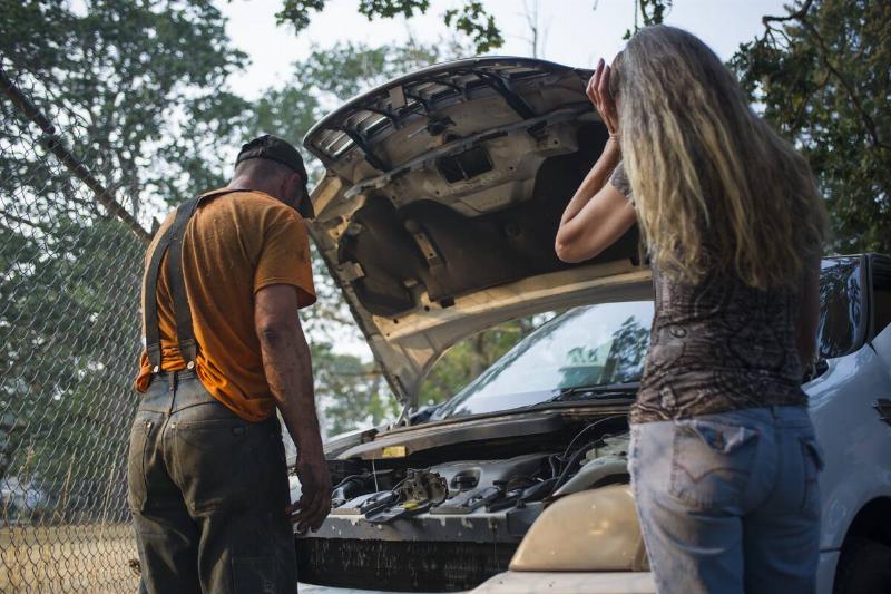 car mechanic fixing vehicle car mechanic fixing vehicle
