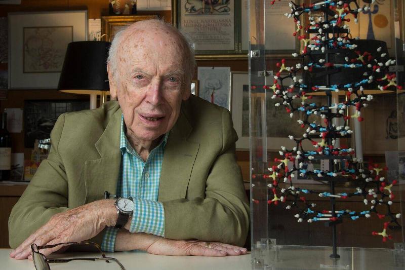 Dr. James Watson, Co-Discoverer of the DNA Double Helix, 2015