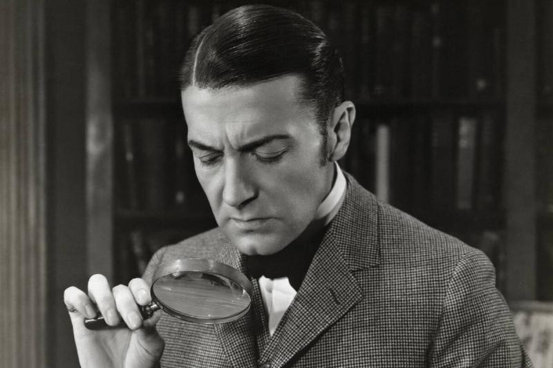 Clive Brooks as Sherlock Holmes Clive Brooks as Sherlock Holmes