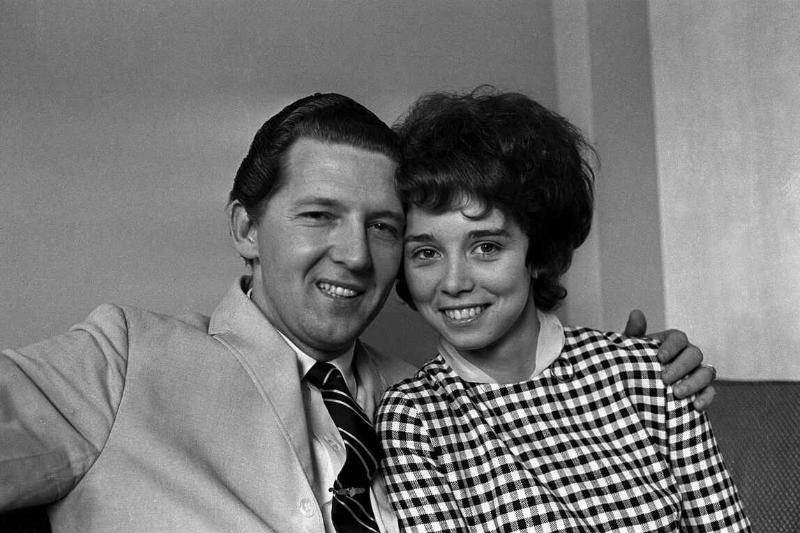 Jerry Lee Lewis with his wife Myra Jerry Lee Lewis with his wife Myra