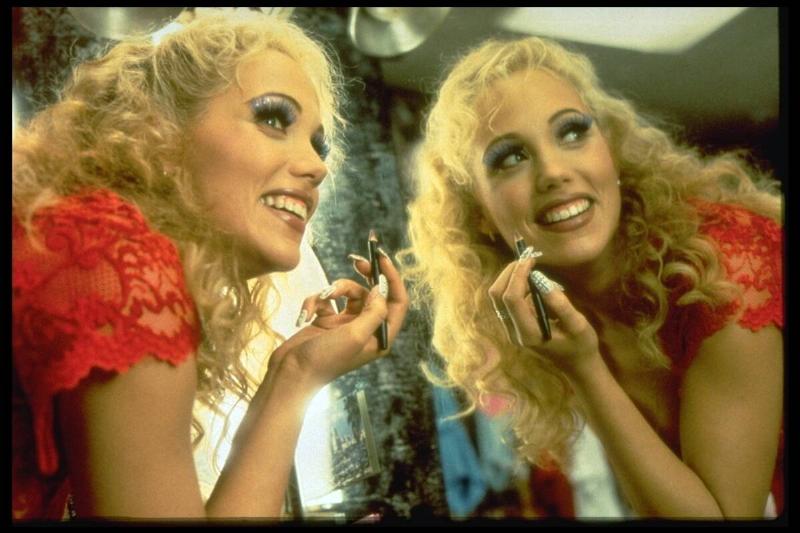 On the set of Showgirls On the set of Showgirls